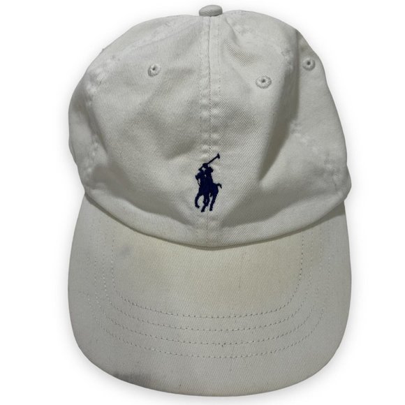 Polo by Ralph Lauren Accessories Vtg Polo Ralph Lauren White Blue